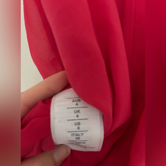 NICHOLAS silk coral dress - Picture 9 of 11